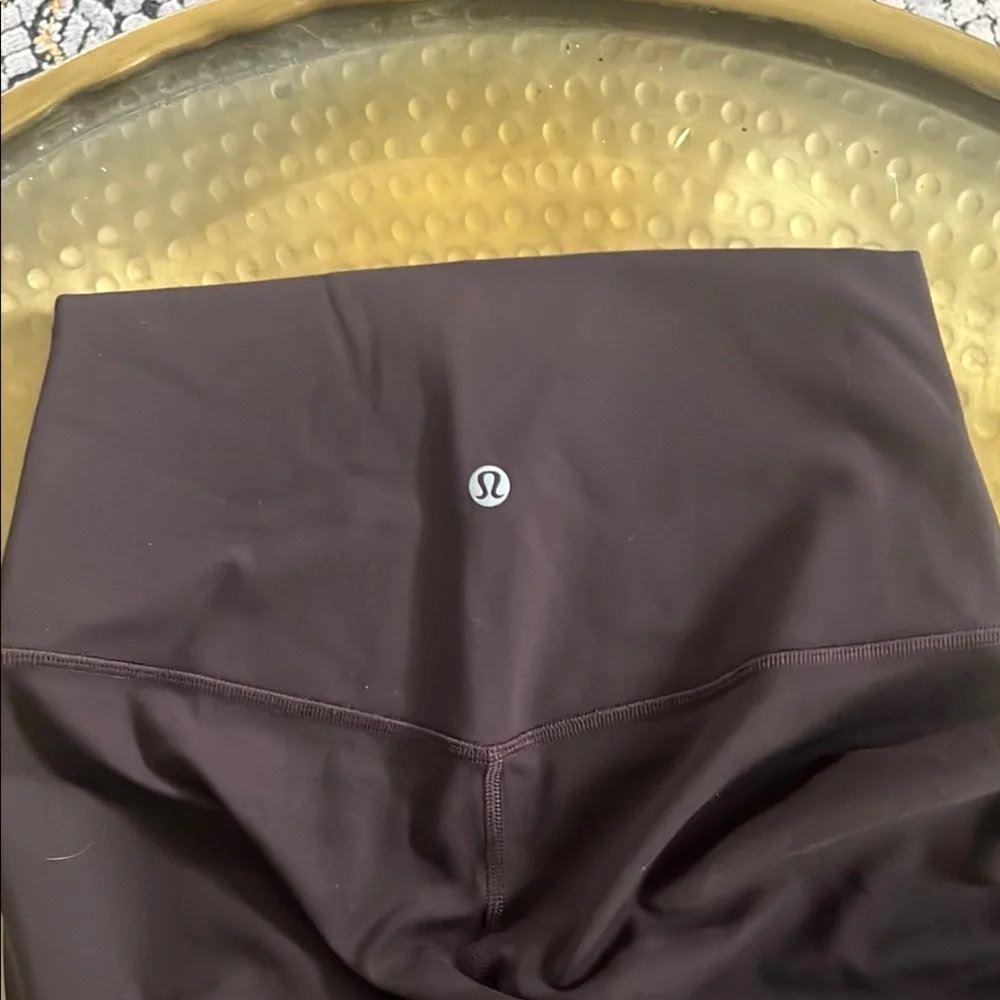 lululemon athletica Brown leggings High-Waisted Stretchy - Picture 2 of 4